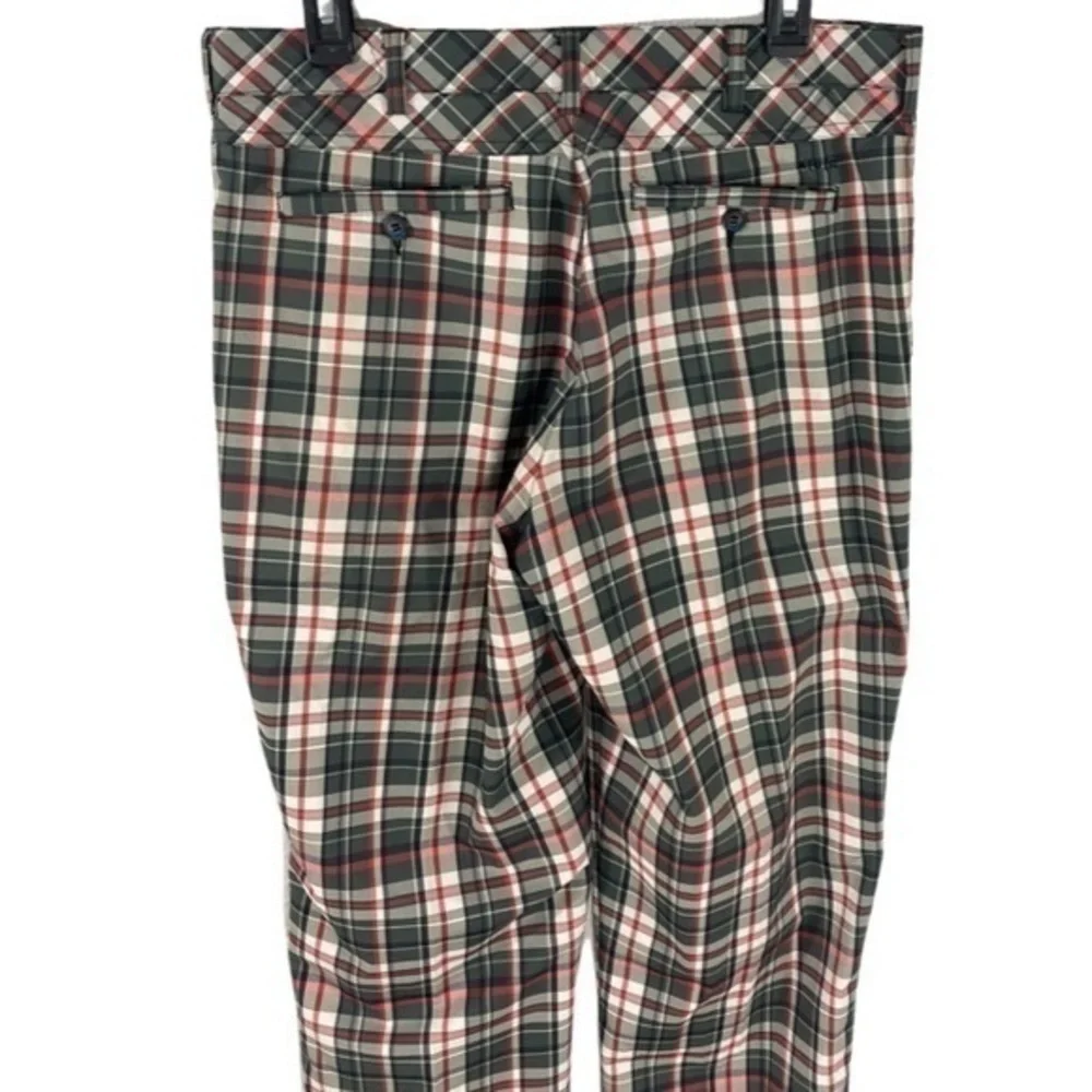 AUR Active gray red plaid Chino golf pants 32